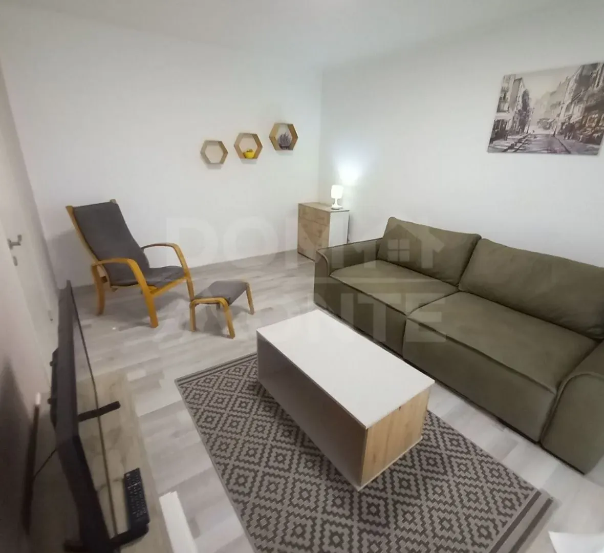 Rent, one bedroom apartment, 52m², Tivat, Crna Gora