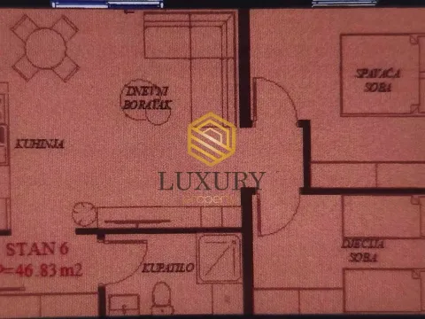 Prodaja, dvosoban stan, 52m², Pod Goricom, Podgorica - image 6