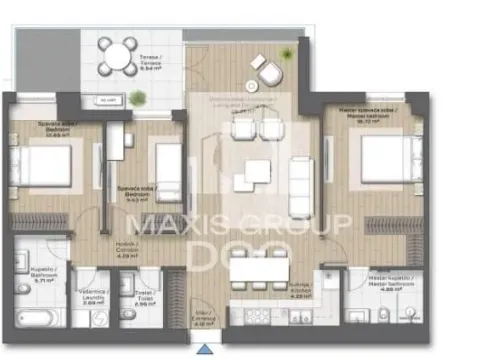 Prodaja, dvosoban stan, 86m², Savski Venac, Beograd - image 6