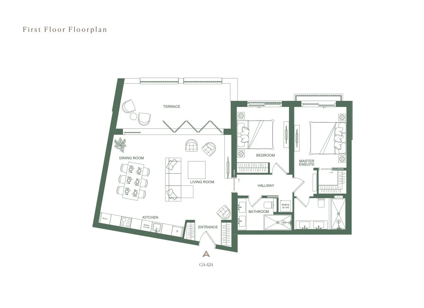 Prodaja, stan, 104m², Tivat, Crna Gora