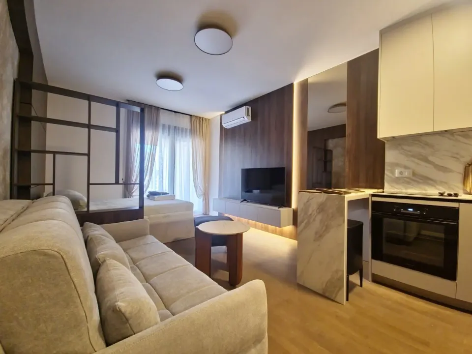 Rent, studio apartment, 35m², Budva, Crna Gora