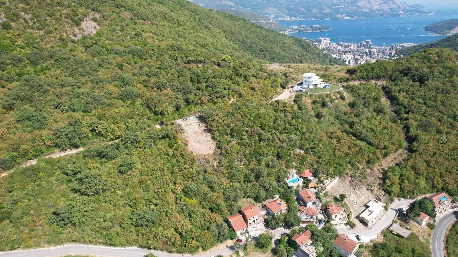 Prodaja, plac, 1000m², Prijevor, Budva