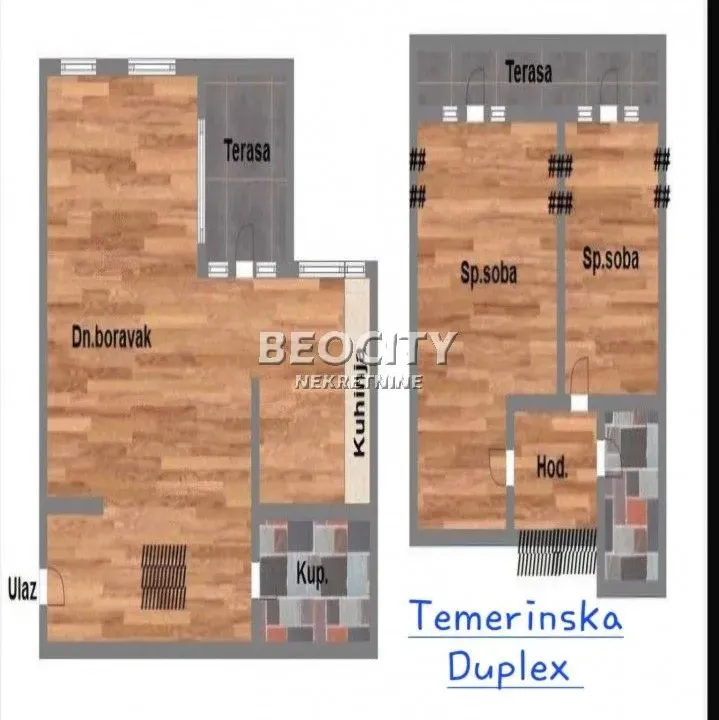 Izdavanje, trosoban stan, 74m², Centar, Novi Sad