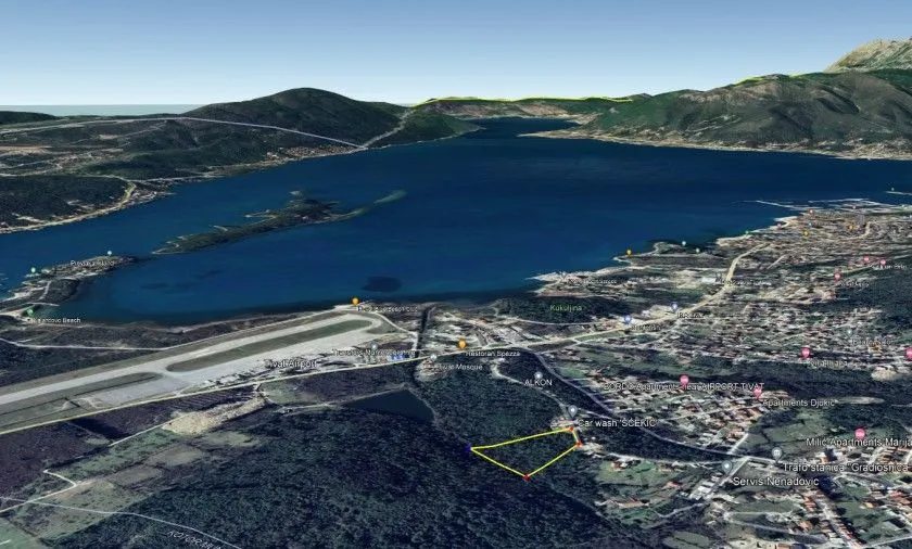 Prodaja, plac, 13470m², Tivat, Crna Gora