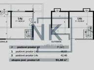 Izdavanje, poslovni prostor, 92m², Tuški Put, Podgorica