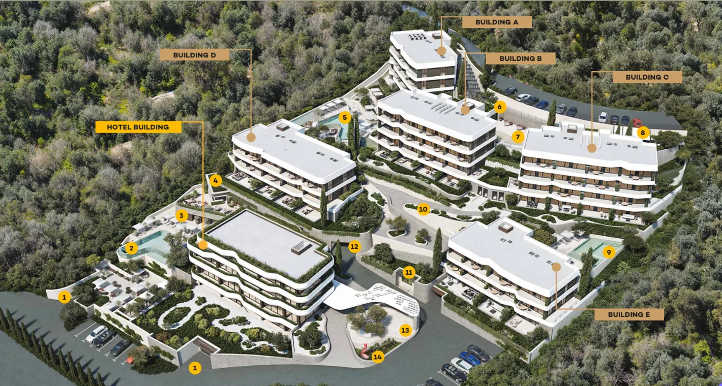 Sale, two bedroom apartment, 90m², Reževići, Budva