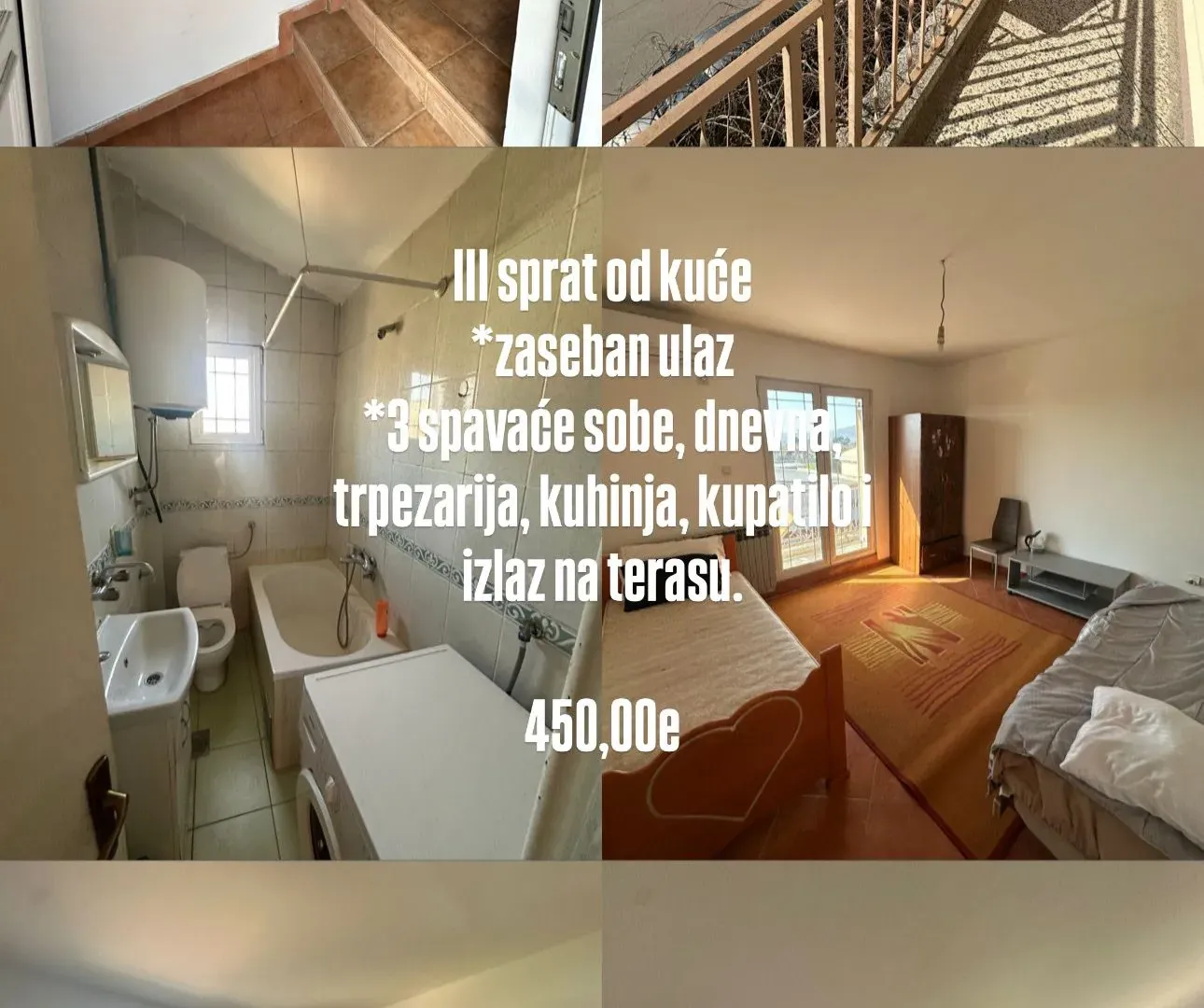 Izdavanje, kuća, 400m², Tološi, Podgorica