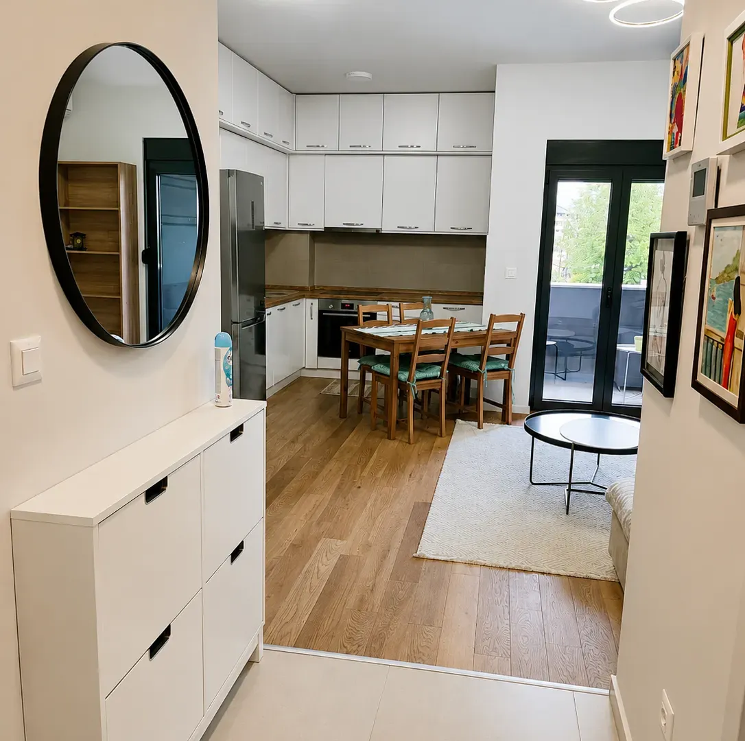 Rent, one bedroom apartment, 35m², Pod Goricom, Podgorica