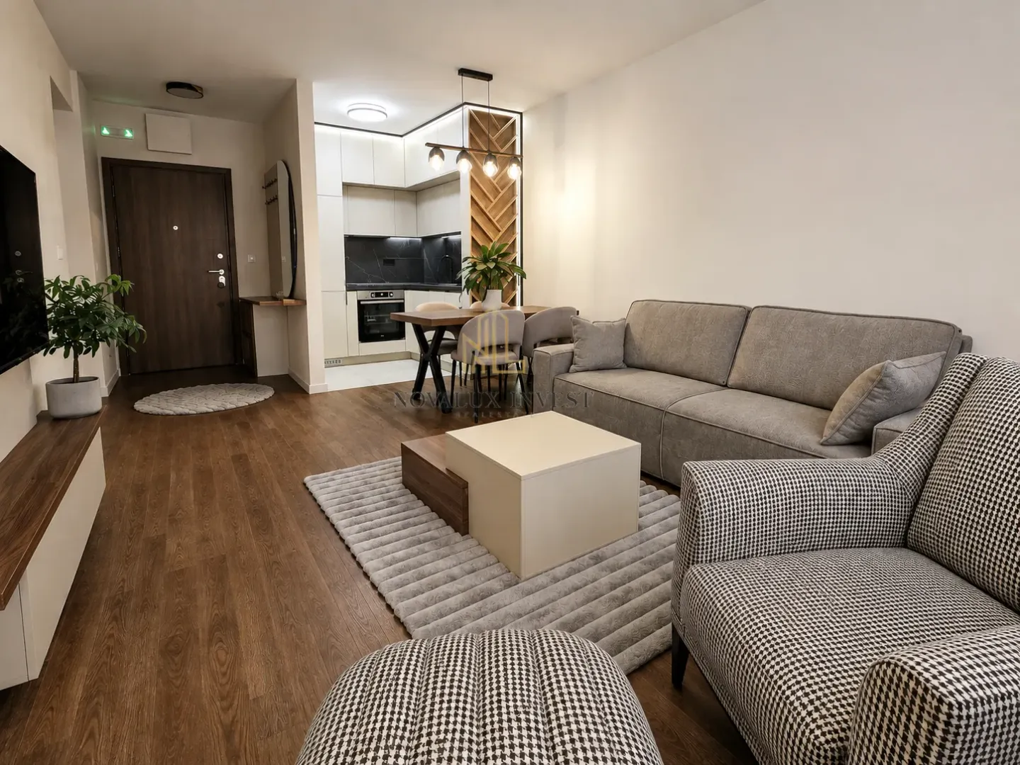 Rent, one bedroom apartment, 47m², Stari Aerodrom, Podgorica