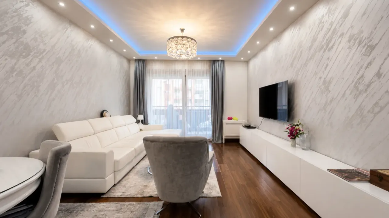 Rent, two bedroom apartment, 74m², Master Kvart, Podgorica
