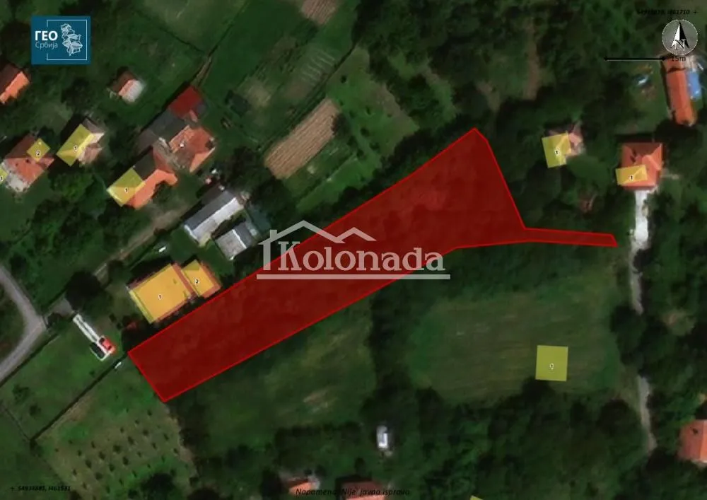Prodaja, plac, 2300m², Parcani, Sopot