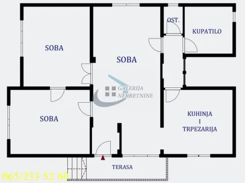 Sale, three bedroom apartment, 106m², Banovo Brdo, Beograd - image 5