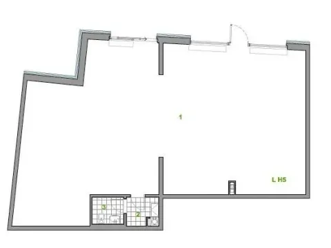 Izdavanje, poslovni prostor, 125m², Novi Beograd Blok 65, Novi Beograd Sve Podlokacije