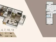 Prodaja, jednosoban stan, 48m2, Donja Lastva, Tivat