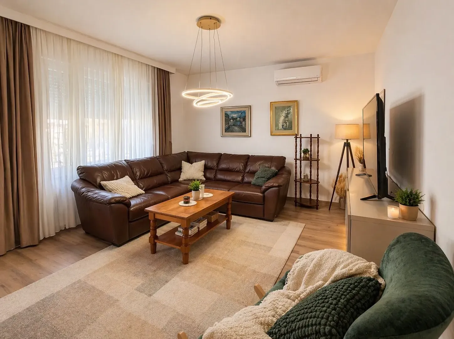 Rent, one bedroom apartment, 62m², Preko Morače, Podgorica