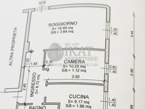 Sale, two bedroom apartment, 60m², Trstenik, Srbija - image 11