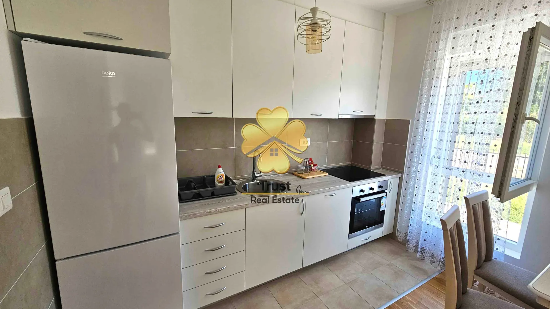 Rent, one bedroom apartment, 43m², Zabjelo, Podgorica