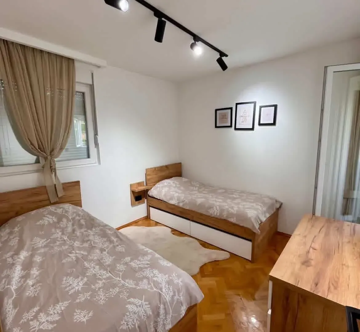 Rent, two bedroom apartment, 65m², Gintaš, Podgorica