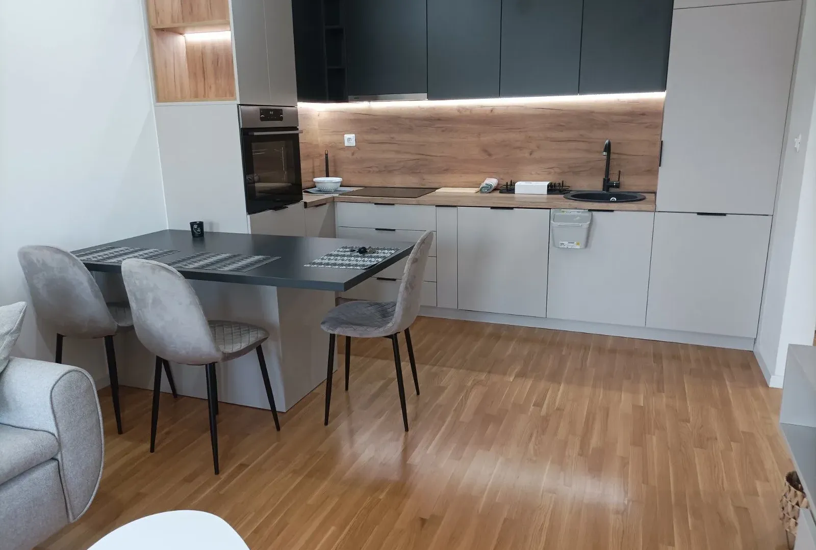 Rent, one bedroom apartment, 43m², Zabjelo, Podgorica