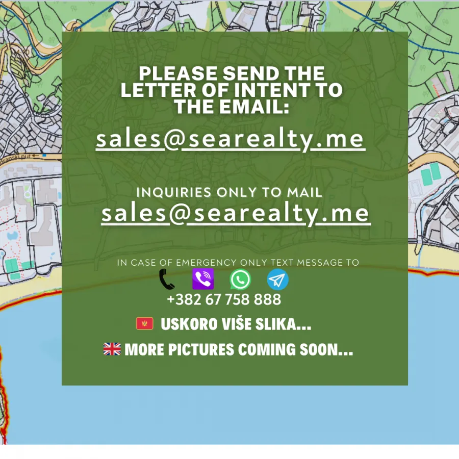 Prodaja, plac, 3200m², Zaljevo, Bar