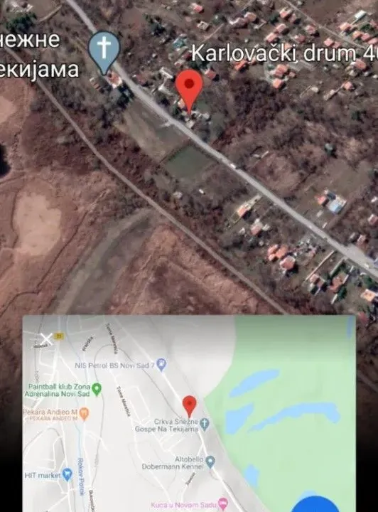 Prodaja, plac, 6972m², Tekije, Petrovaradin