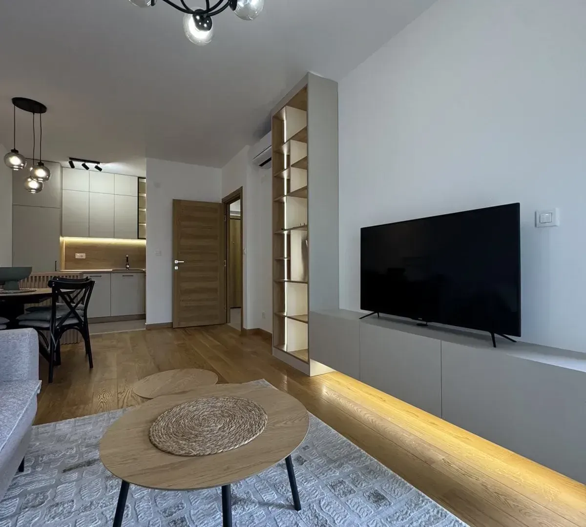 Rent, one bedroom apartment, 45m², City Kvart, Podgorica