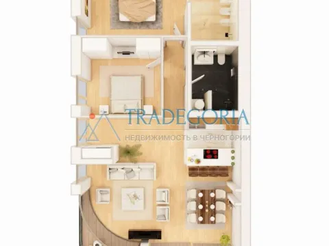 Prodaja, dvosoban stan, 149m², Budva, Crna Gora - image 2