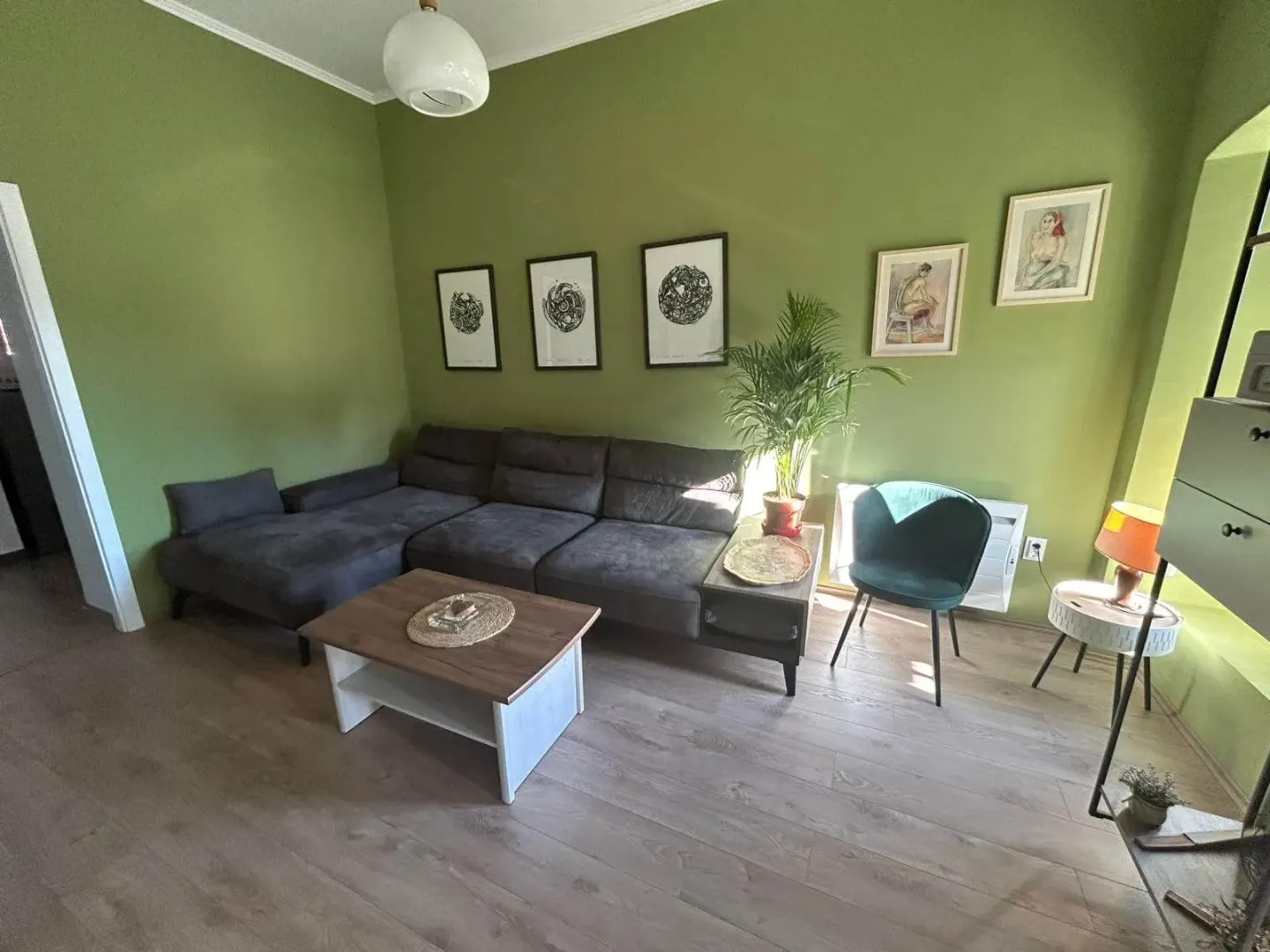 Rent, one bedroom apartment, 60m², Centar, Podgorica