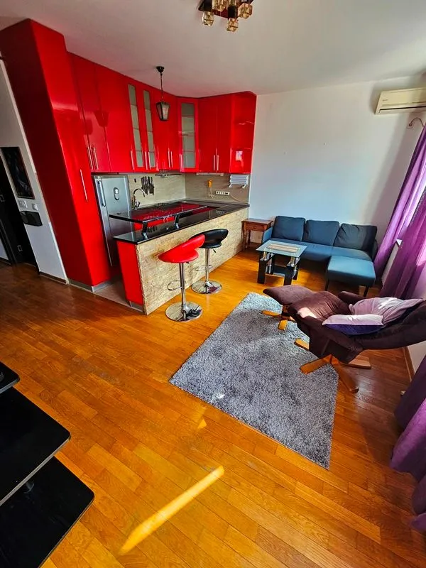 Izdavanje, jednosoban stan, 42m², Banovo Brdo, Beograd