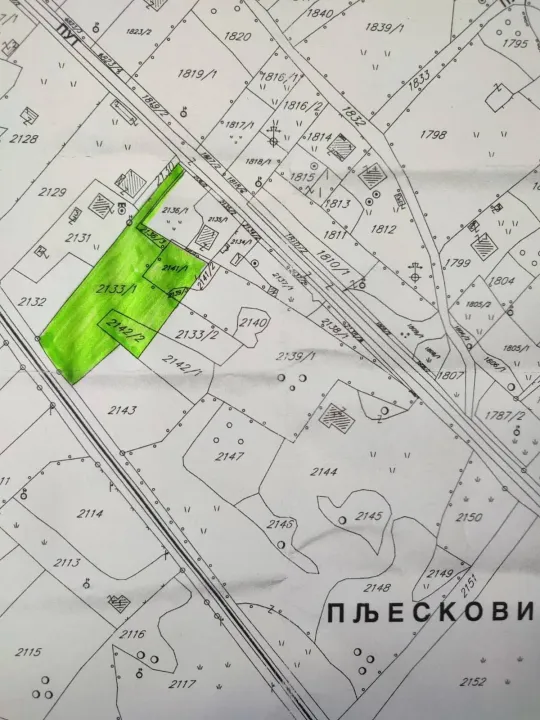 Prodaja, plac, 3665m², Martinići, Danilovgrad
