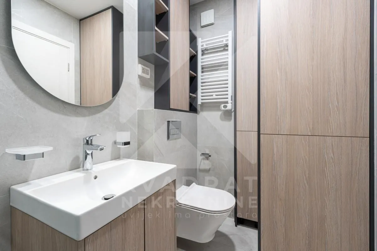 Rent, one bedroom apartment, 47m², Central Point, Podgorica