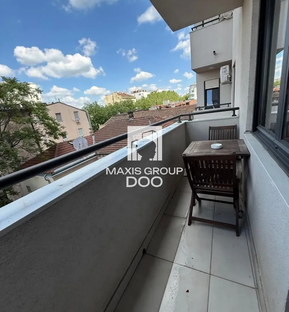 Izdavanje, dvosoban stan, 51m², Đeram Pijaca, Beograd