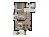 Prodaja, dvosoban stan, 70m², Šušanj, Bar - image 4