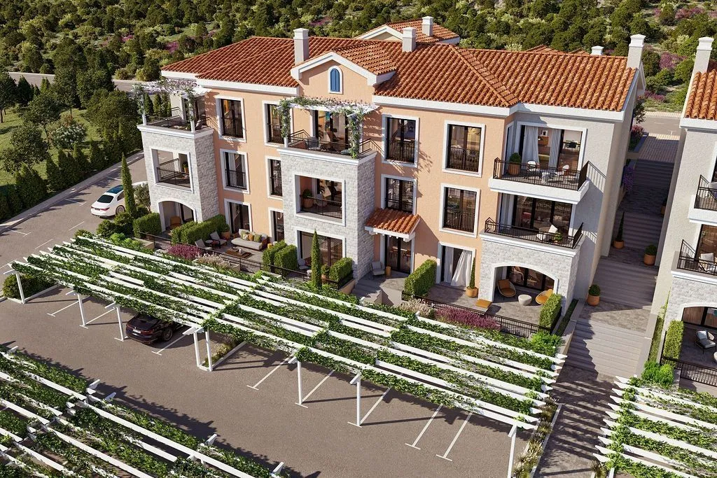 Prodaja, jednosoban stan, 71m², Luštica, Tivat