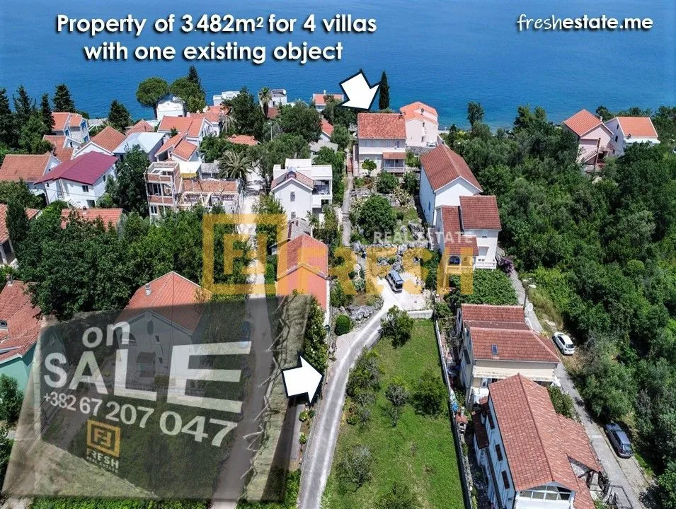 Prodaja, plac, 3482m², Tivat, Crna Gora