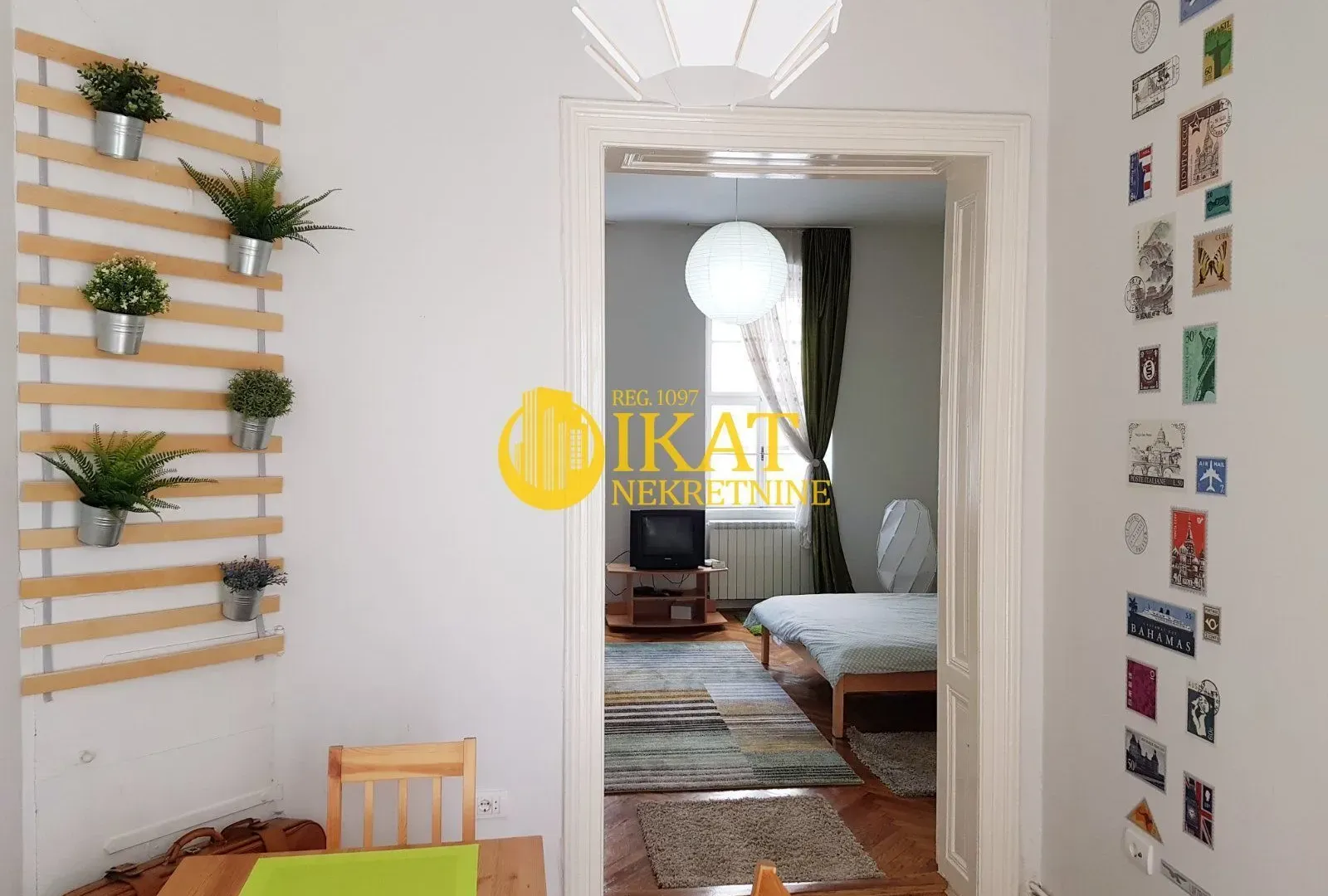 Izdavanje, jednosoban stan, 45m², Stari Grad, Beograd