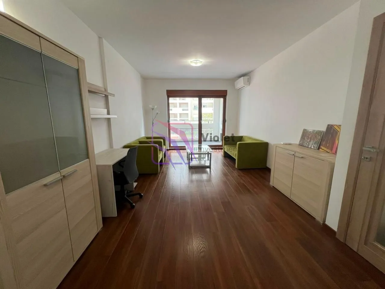 Rent, one bedroom apartment, 50m², Master Kvart, Podgorica