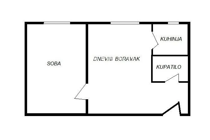 Sale, one bedroom apartment, 34m², Lipov Lad, Zvezdara Sve Podlokacije