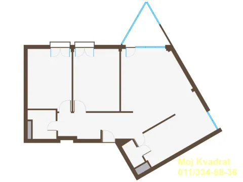 Sale, three bedroom apartment, 72m², Bogoslovija, Palilula Sve Podlokacije - image 20