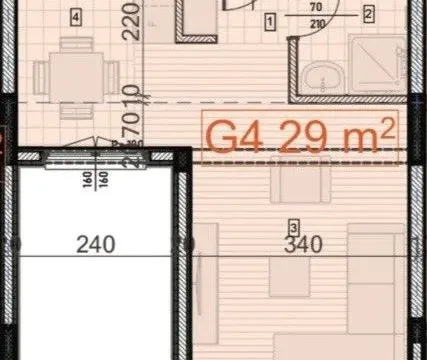 Prodaja, garsonjera, 29m², Zabjelo, Podgorica - image 7