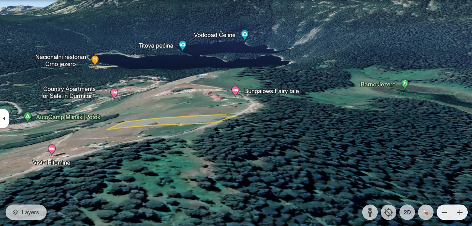 Sale, land lot, 4000m², Pitomine, Žabljak