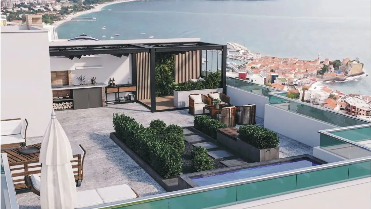 Sale, three bedroom apartment, 206m², Budva, Crna Gora