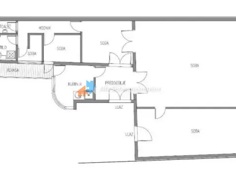 Rent, four bedroom apartment, 120m², Stari Grad, Beograd - image 19