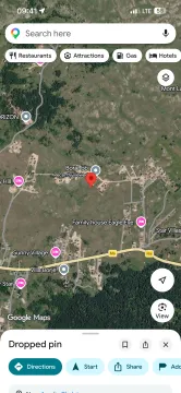 Prikaz lokacije nekretnine na satelitskoj mapi sa označenom pozicijom. - image 4