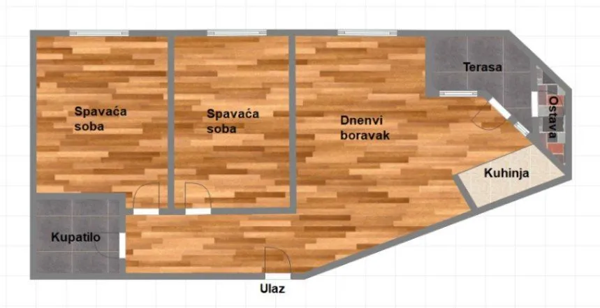 Prodaja, stan, 68m², Telep, Novi Sad Sve Podlokacije