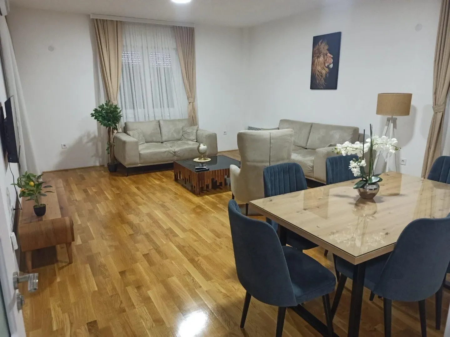 Izdavanje, trosoban stan, 100m², Dalmatinska ulica, Podgorica