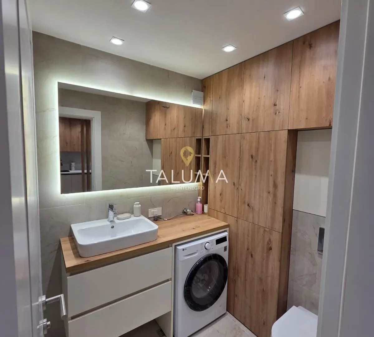 Rent, one bedroom apartment, 44m², Tološi, Podgorica