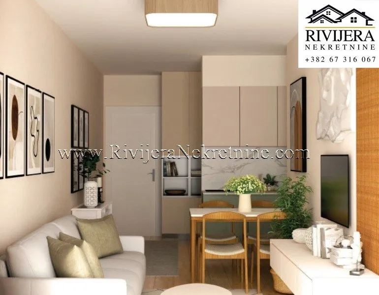 Prodaja, dvosoban stan, 74m², Kava, Tivat