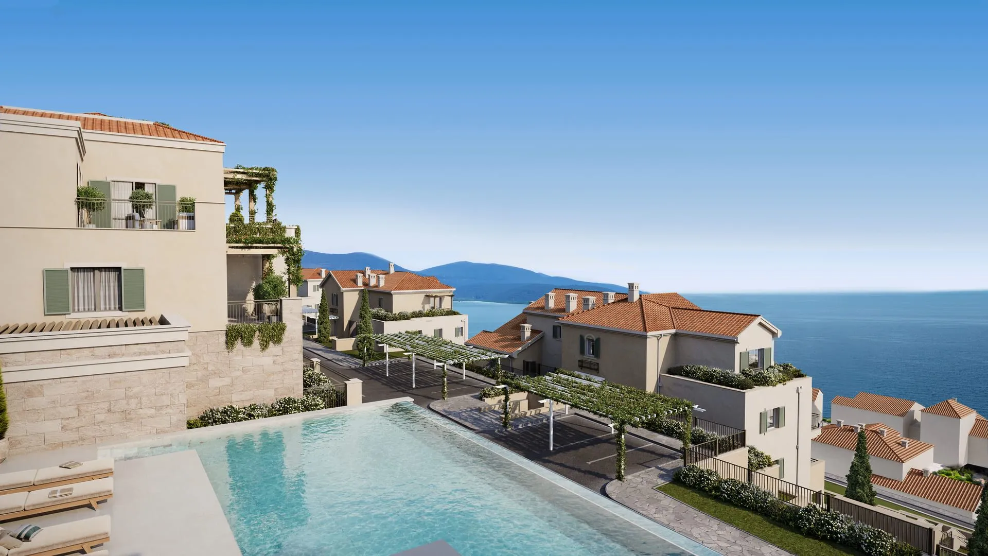 Prodaja, jednosoban stan, 79m², Luštica Bay, Tivat