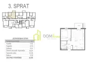 Prodaja, jednosoban stan, 45m², Tološi, Podgorica - image 6